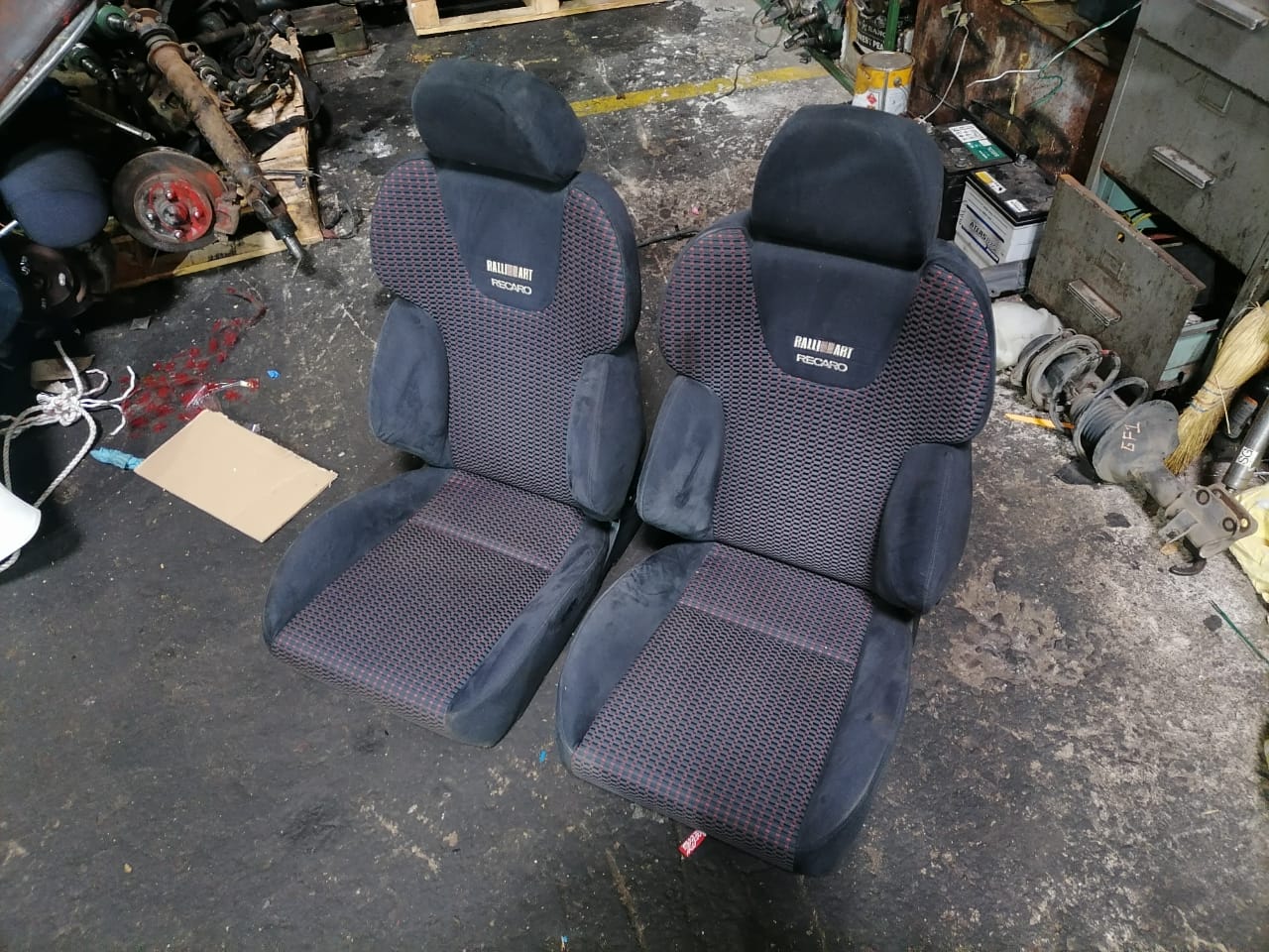 Butacas Mitsubishi
Recaro Rally Art